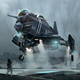 Illustration for article titled The futuristic jets, humans, and emStar Wars/em designs of Stephen Chang